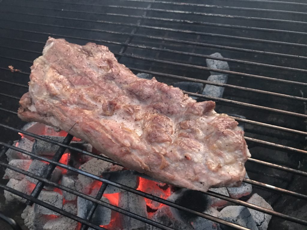Pluma Iberico op de bbq
