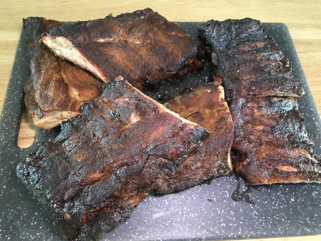 Spareribs gaar